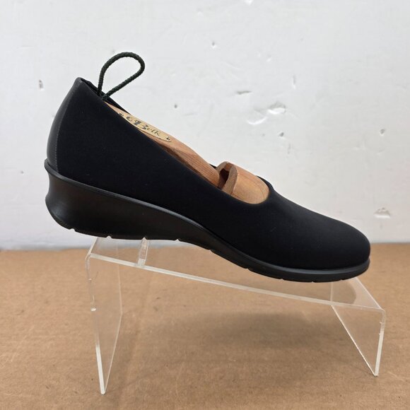 ECCO Women's Textile Stretch Slip-On Womens Wedge felicia Sz 10-10.5 - Picture 6 of 15